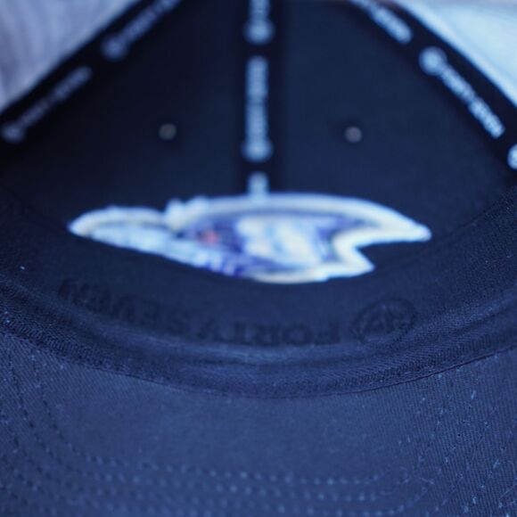 Baltimore Ravens ’47 Brand Crash Line Contender Hat Gray Black NFL Cap - Picture 10 of 12